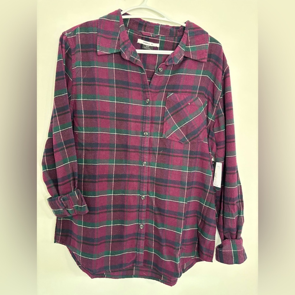 O’Neil Plaid Button-Up Shirt